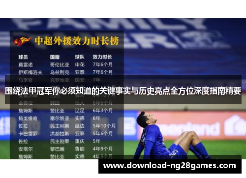 围绕法甲冠军你必须知道的关键事实与历史亮点全方位深度指南精要 围绕法甲冠军你必须知道的关键事实与历史亮点全方位深度指南精要