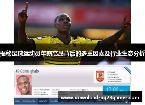 揭秘足球运动员年薪高昂背后的多重因素及行业生态分析 揭秘足球运动员年薪高昂背后的多重因素及行业生态分析