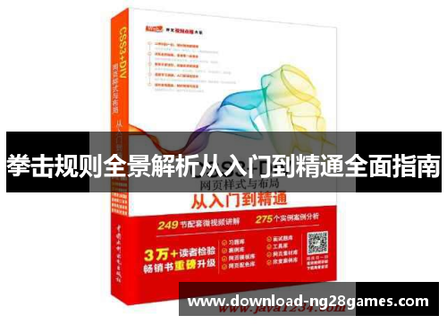 拳击规则全景解析从入门到精通全面指南 拳击规则全景解析从入门到精通全面指南