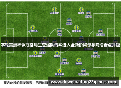 本轮美洲杯争冠格局生变强队博弈进入全新阶段悬念陡增看点升级 本轮美洲杯争冠格局生变强队博弈进入全新阶段悬念陡增看点升级